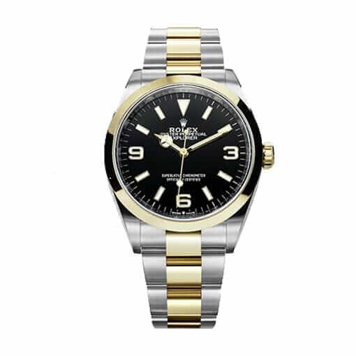 Black Dial Two-Tone 40mm Men