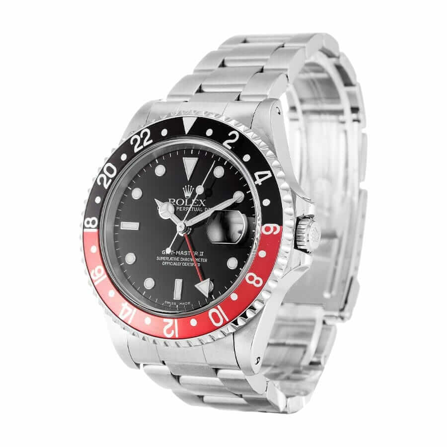 Coke Bezel Black Dial Stainless Steel 40mm Men