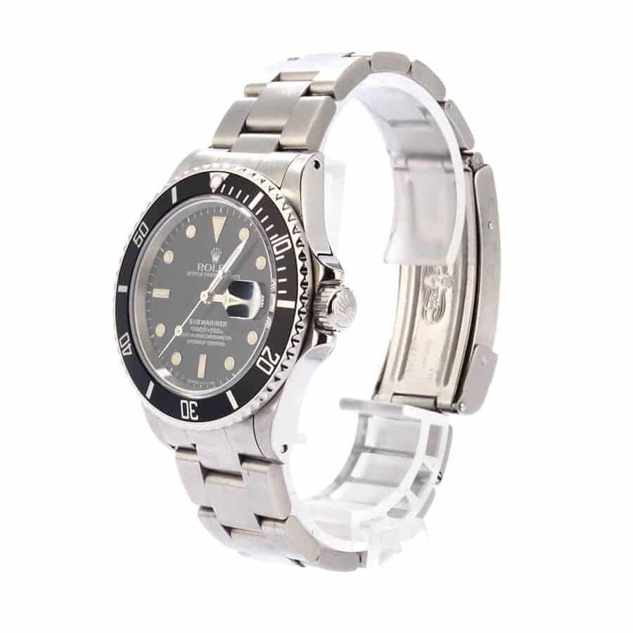 Vintage Style Black Dial 40mm Men