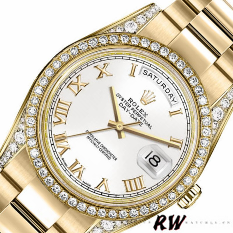 White Roman Numeral Dial
