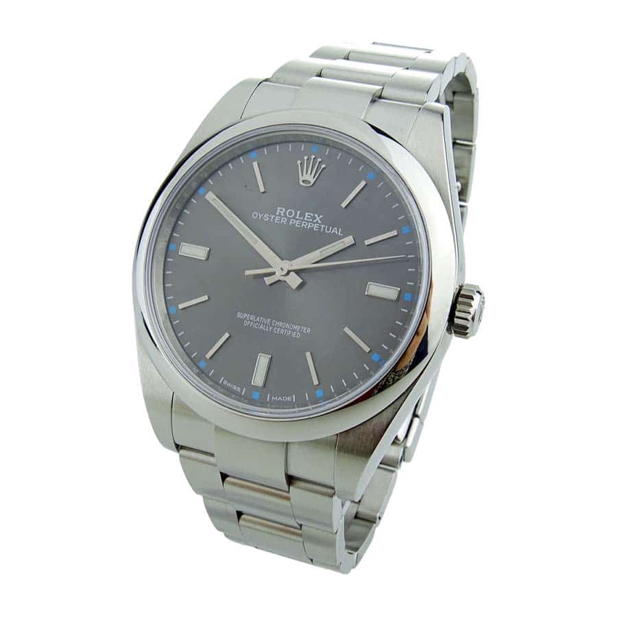 Ice Blue Dial Stainless Steel 39mm Men
