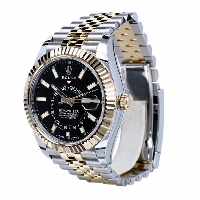 Black Dial Two-Tone 42mm Men