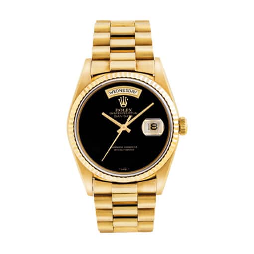 Onyx Dial Yellow Gold 40mm Men