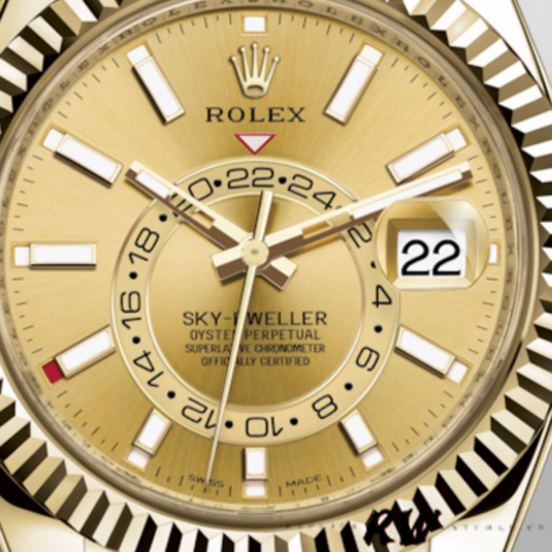 Champagne Dial Yellow Gold