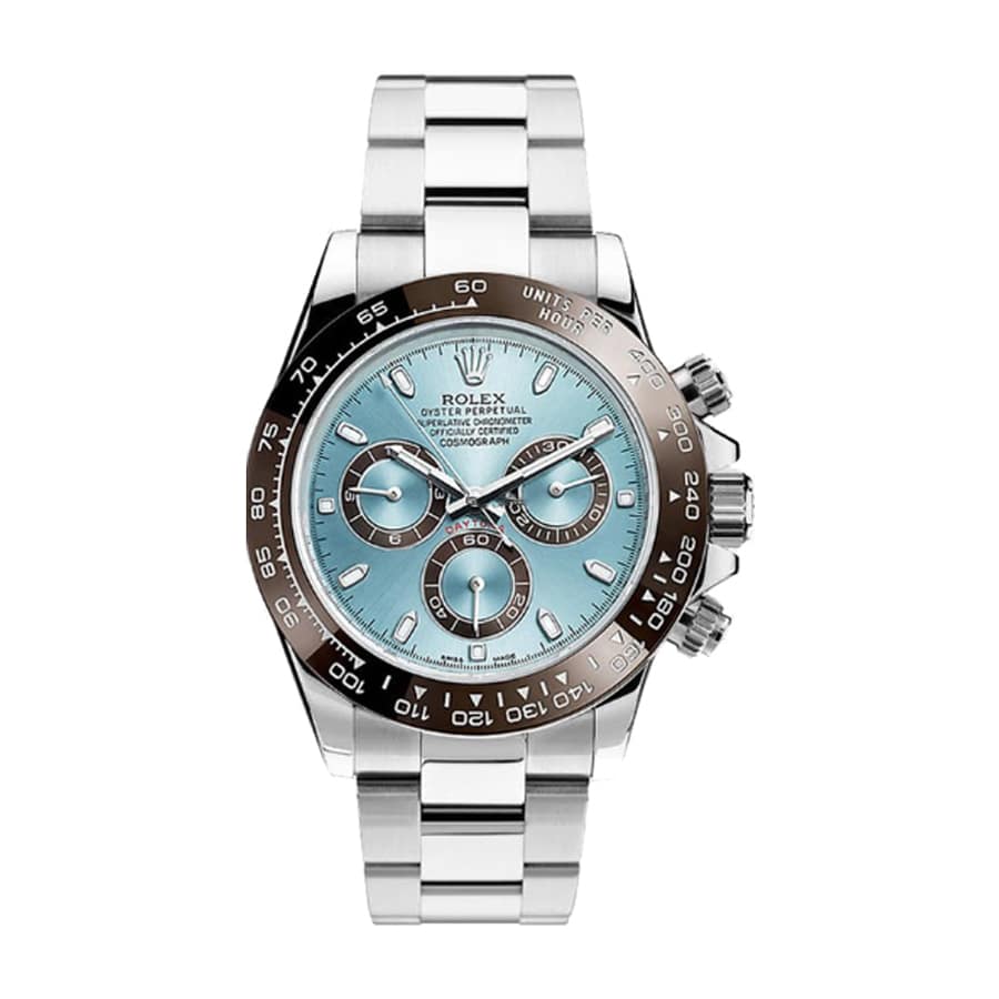 Ice Blue Dial Platinum 40mm Men