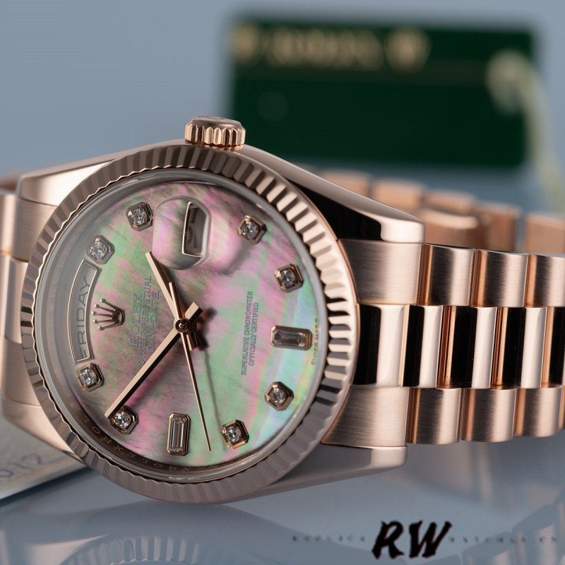 MOP Black Dial Date