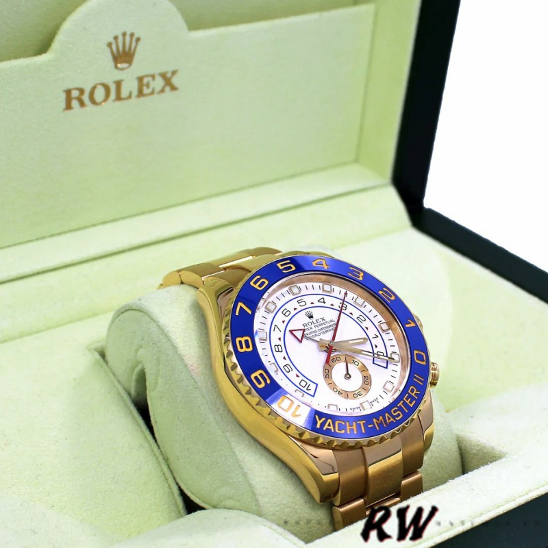 White Dial Sport Time 44mm Mens