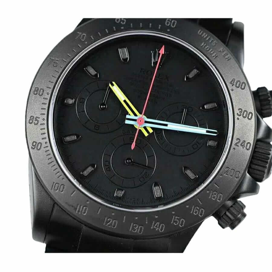 Black Dial Stainless Steel 40mm Men