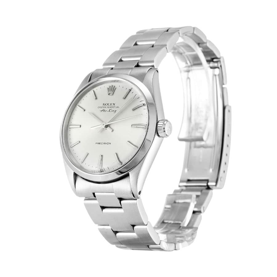 White Dial Stainless Steel 34mm Unisex