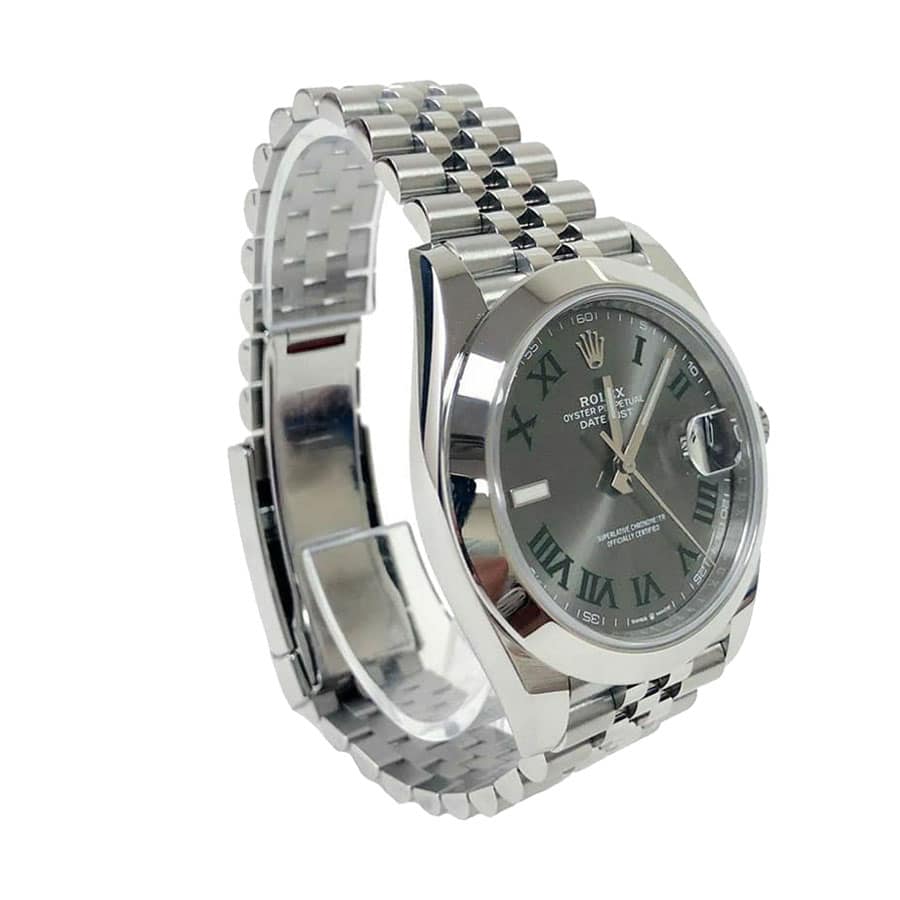 Grey Roman Dial Stainless Steel 41mm Men
