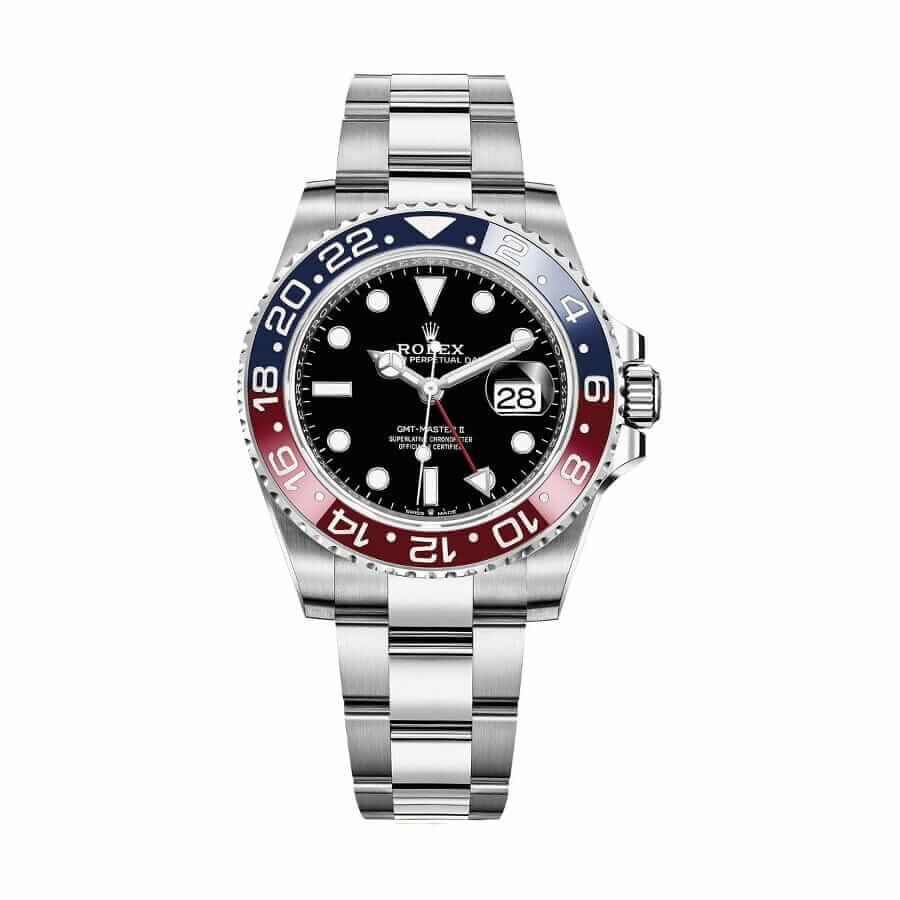 Pepsi Bezel White Gold 40mm Men