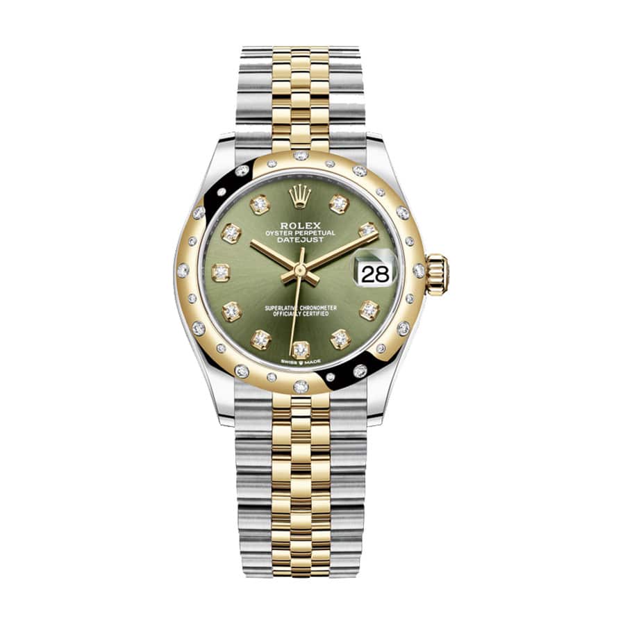 Green Dial Stainless Steel 41mm Men