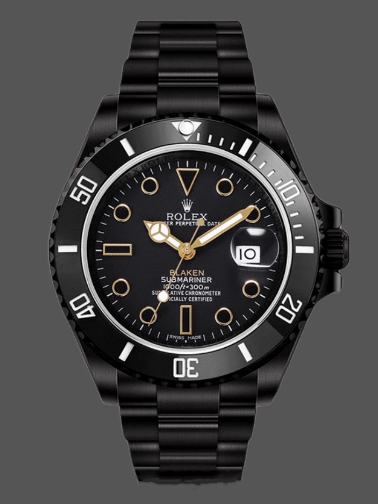 Black Dial Stainless Steel Diver