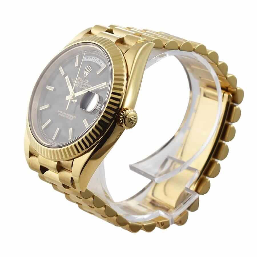 Black Dial Rose Gold 40mm Men