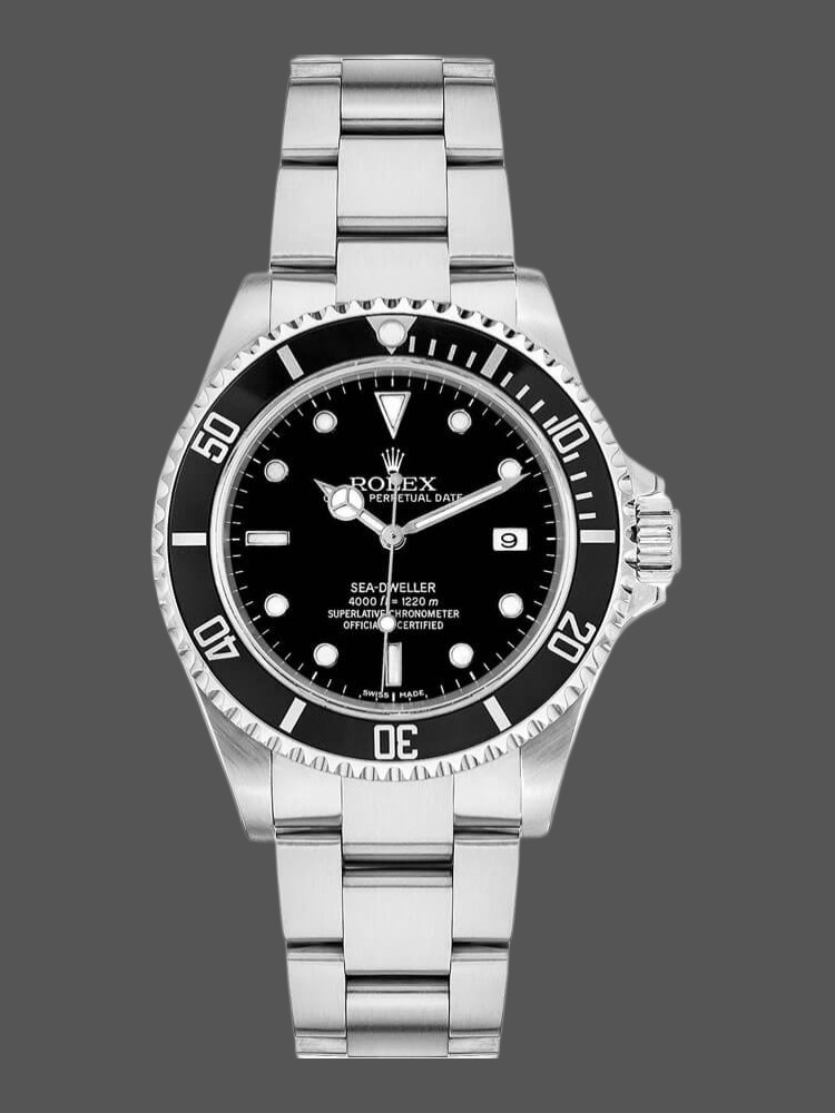 Stainless Steel D-Blue Black Dial