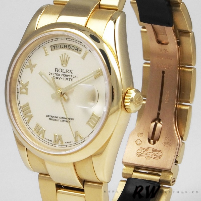 Roman Numeral Pyramid Ivory Dial