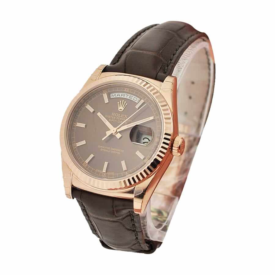 Brown Dial Rose Gold 40mm Men