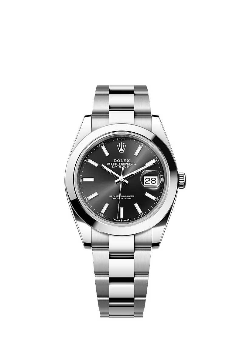 Black Dial Oystersteel 41mm Men