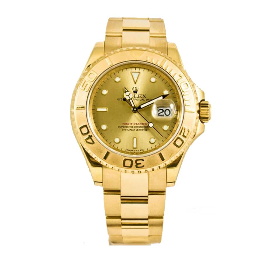 Champagne Dial Yellow Gold 40mm Men