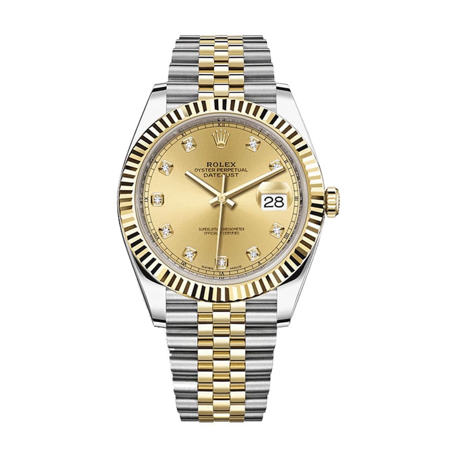 Two-Tone Grey Dial 41mm Men