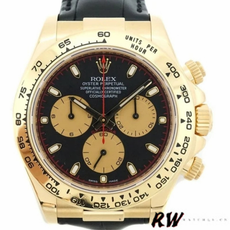 Black And Champagne Dial Chronograph 40mm Mens