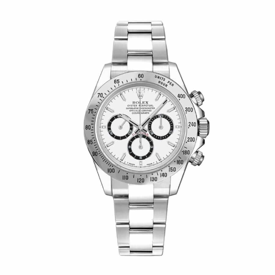Silver Dial White Gold 40mm Men
