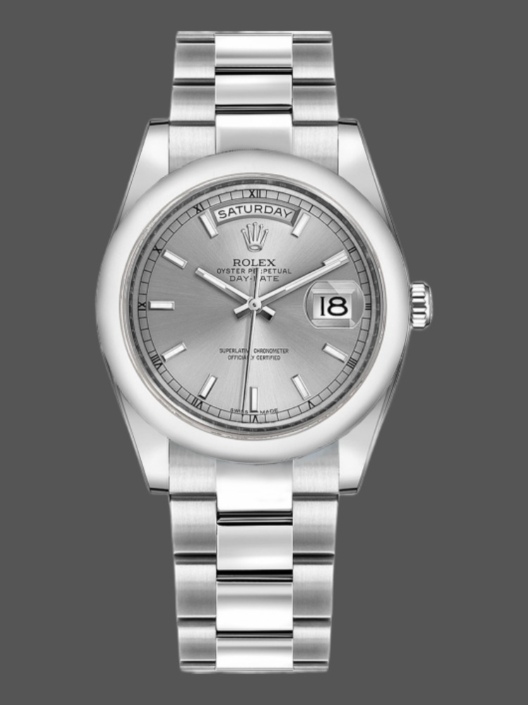 Silver Dial Date