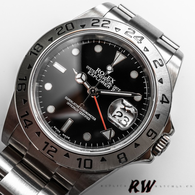 Stainless Steel Black Dial