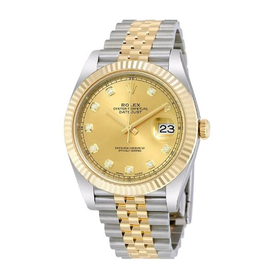 Two-Tone Grey Dial 41mm Men
