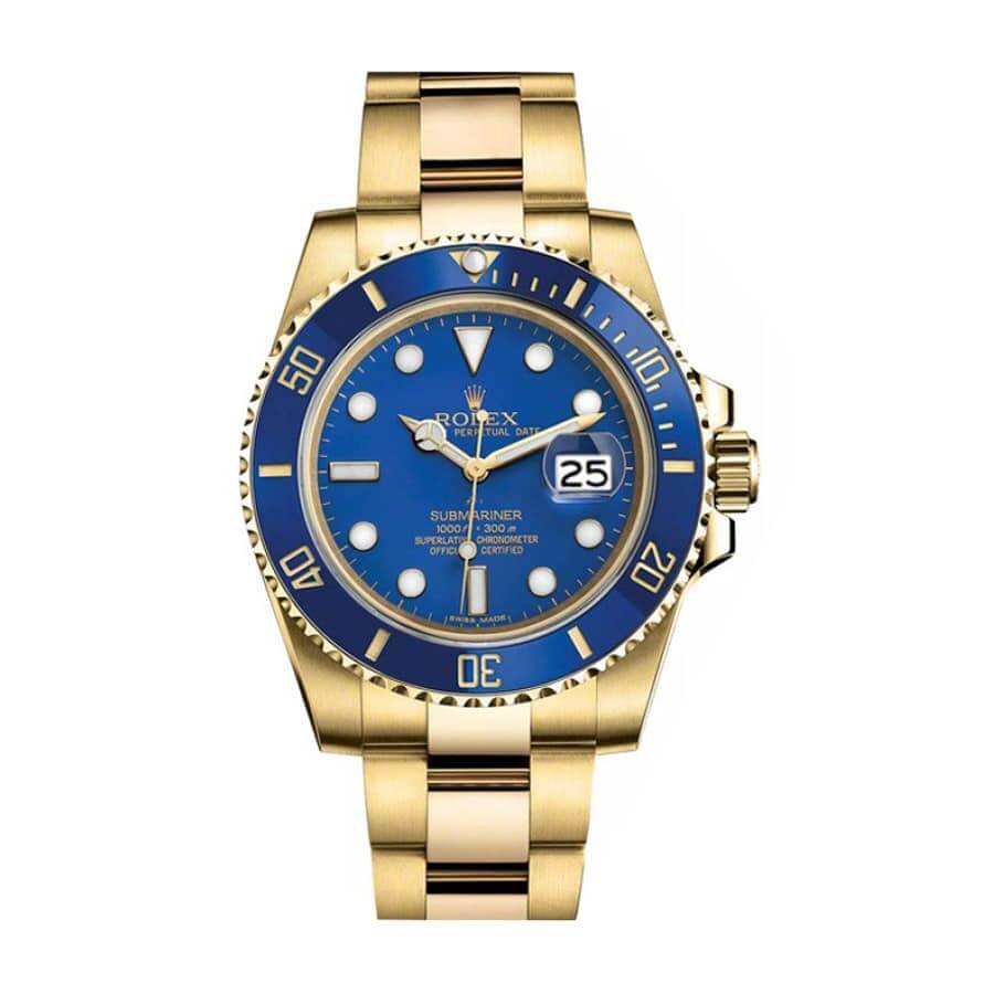 Blue Dial Stainless Steel 40mm Men