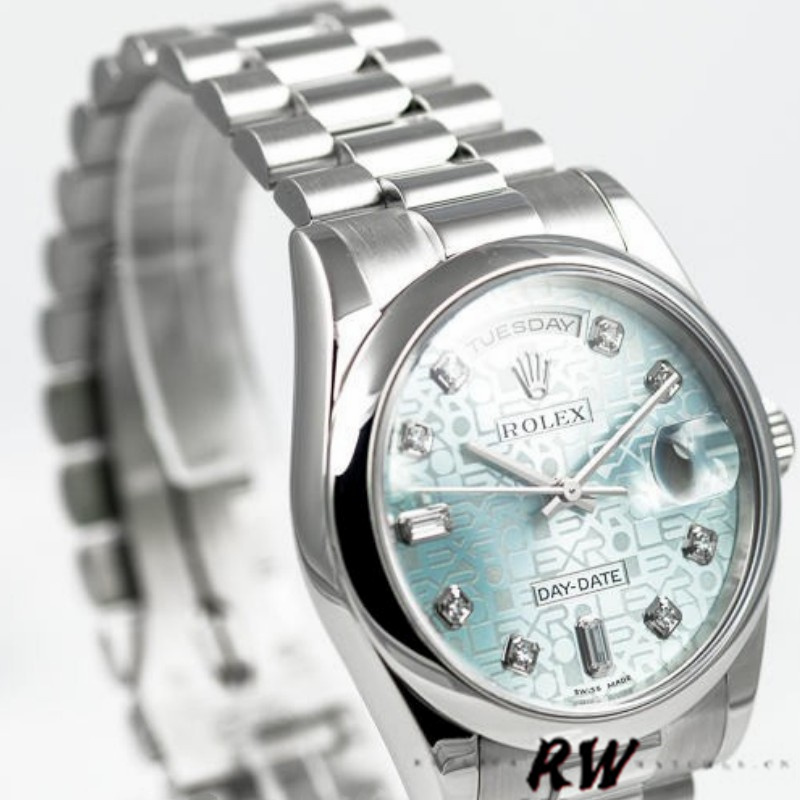 Ice Blue Diamonds Dial