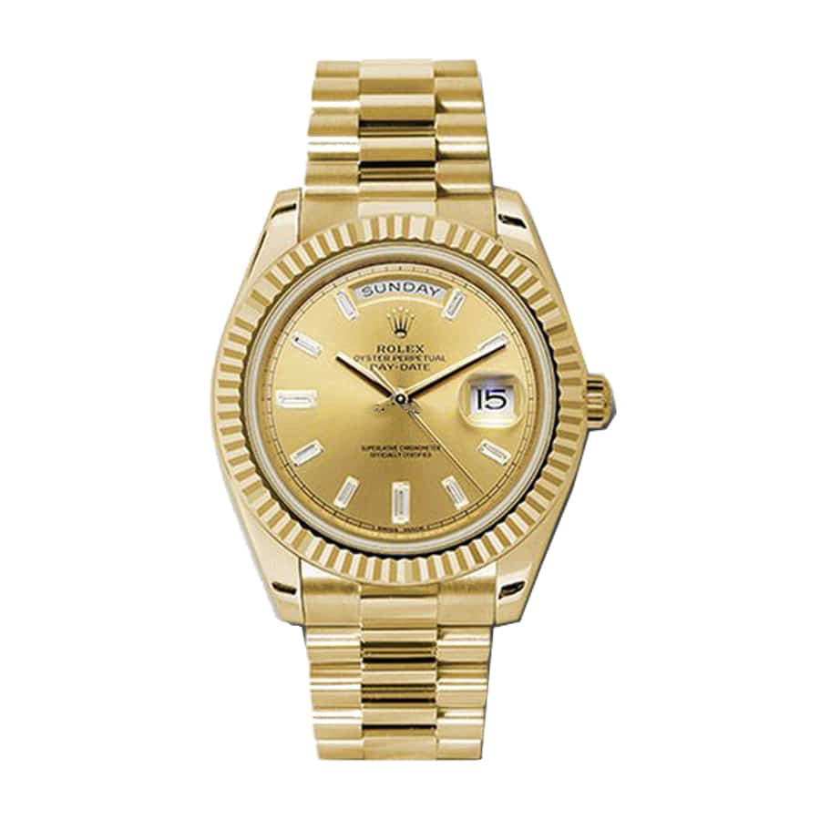 Champagne Dial Yellow Gold 40mm Men