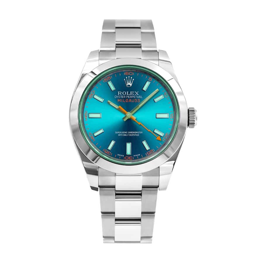 Blue Dial Stainless Steel 40mm Men