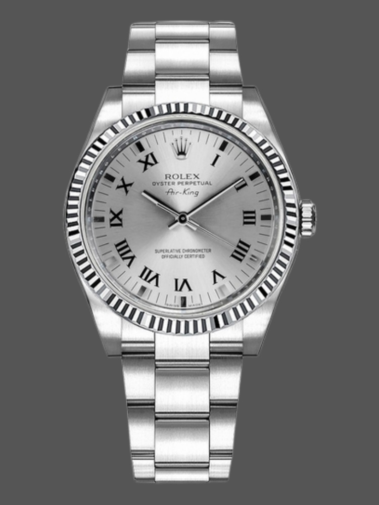 Silver Dial Date