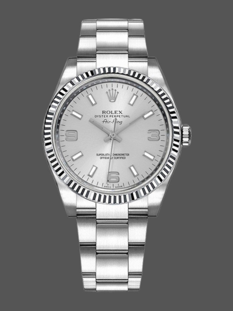 Silver Dial Date