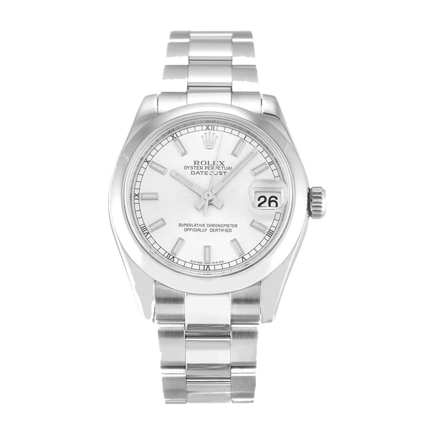 Blue Dial Stainless Steel 28mm Lady