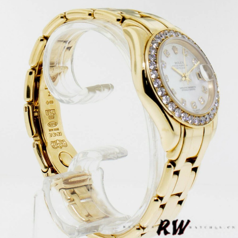 White MOP Dial Lady
