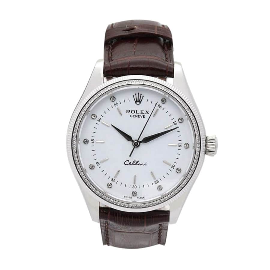 White Dial Yellow Gold 39mm Men