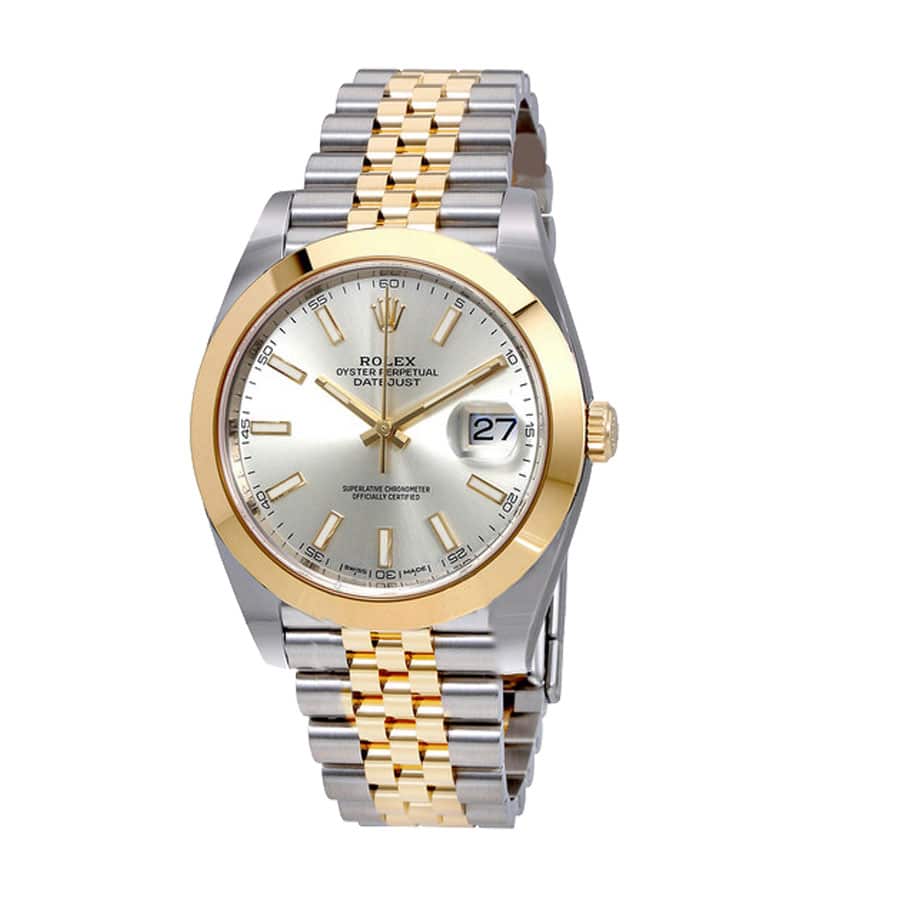 Yellow Gold Grey Dial 41mm Men