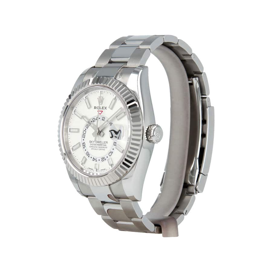 White Dial Oystersteel 42mm Men