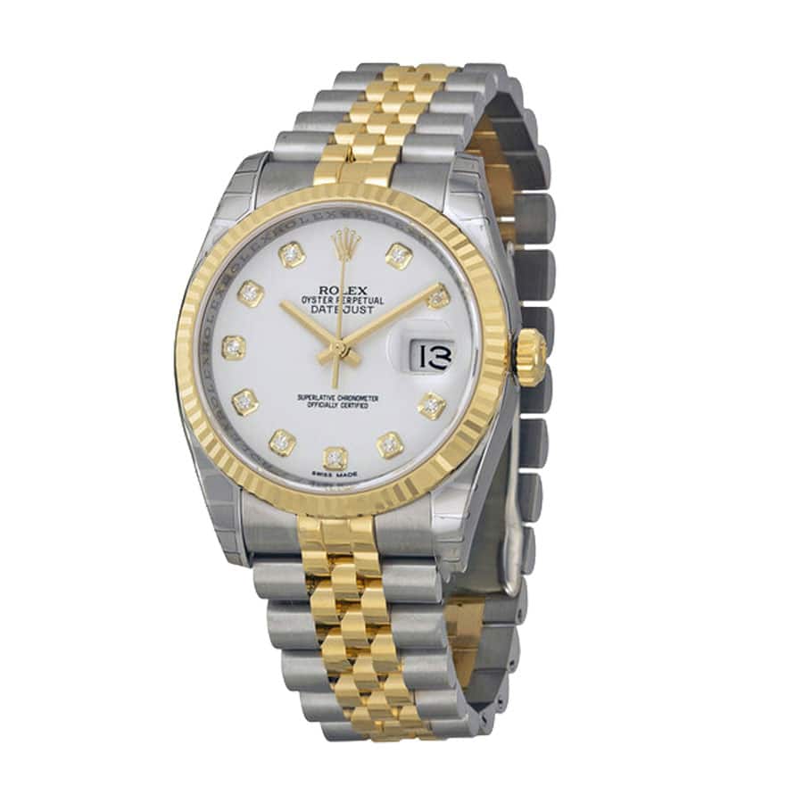 Mother Of Pearl Dial Two-Tone 28mm Lady