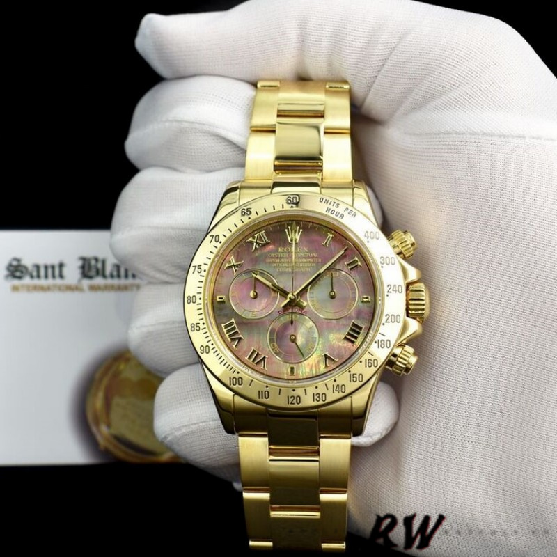 Black MOP Roman Dial Two-Tone 40mm Men
