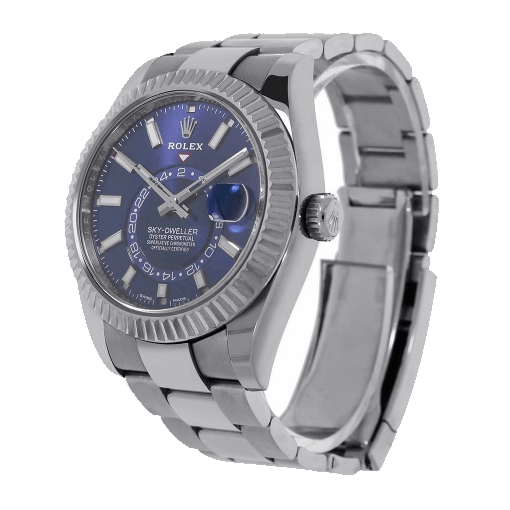 Blue Dial Stainless Steel 42mm Men