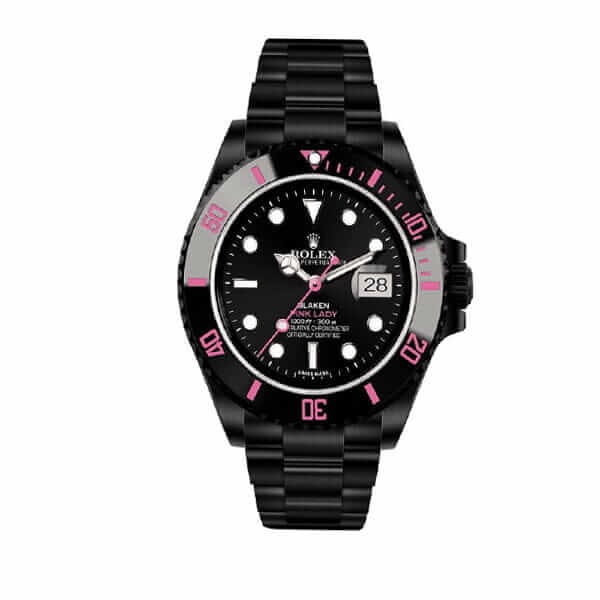 Black Dial Stainless Steel 41mm Men