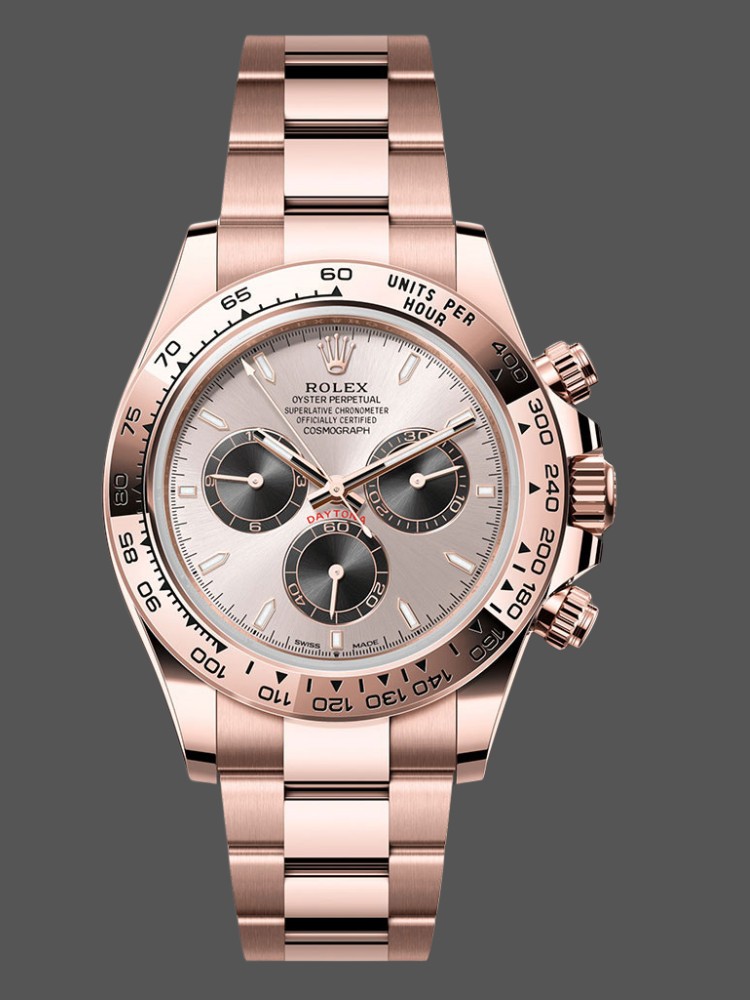 Sundust Panda Dial Everose Gold 40mm Men
