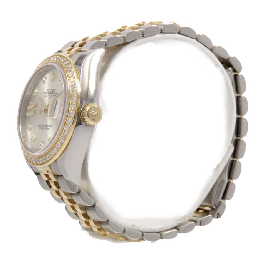 Champagne Diamond Dial Two-Tone 28mm Lady