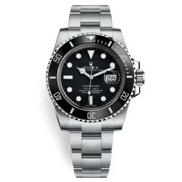 Black Dial Ceramic Bezel Stainless Steel 41mm Men
