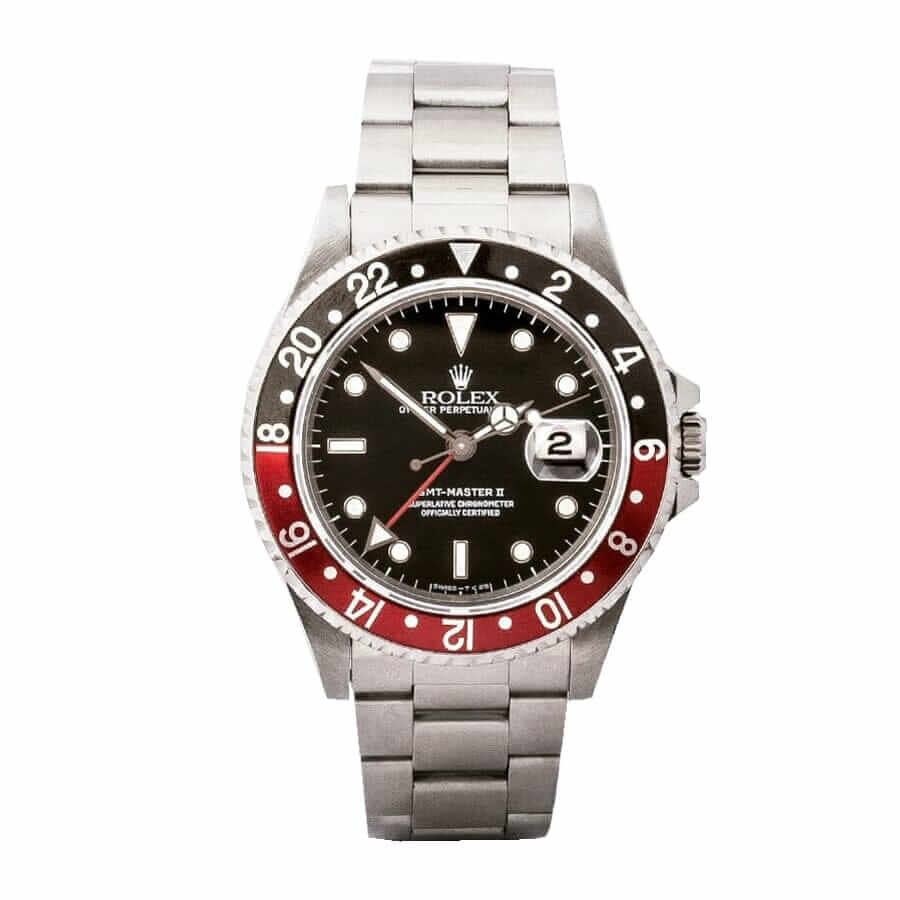 Coke Bezel Black Dial Stainless Steel 40mm Men