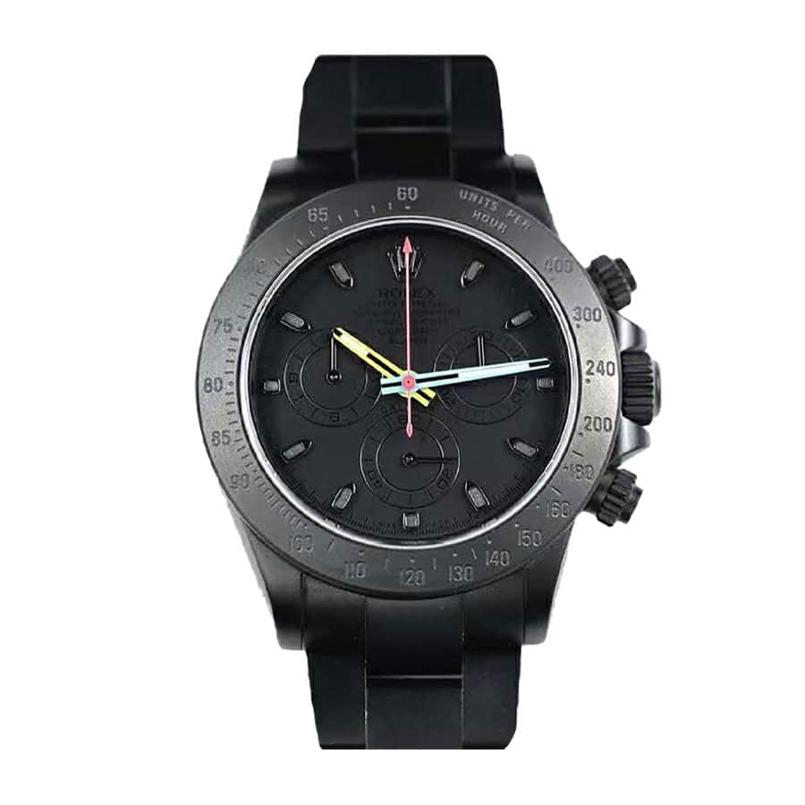 Black Dial Stainless Steel 40mm Men