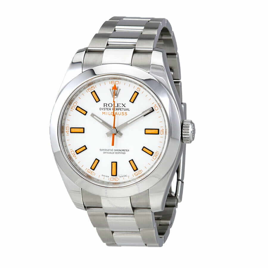 Black Dial Green Crystal 40mm Men